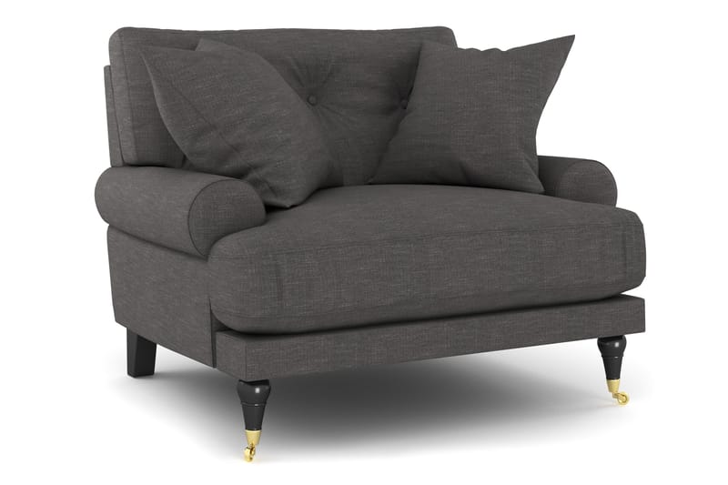 Andrew Soffgrupp 2+1 - Mörkgrå - Products - Möbler - Soffa - Soffgrupp - Howard soffgrupp