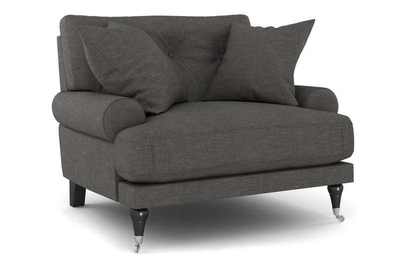 Andrew Soffgrupp 2+1 - Mörkgrå - Products - Möbler - Soffa - Soffgrupp - Howard soffgrupp