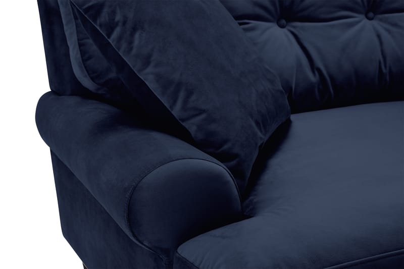 Andrew Soffgrupp 2+1 Sammet - Blå - Products - Möbler - Soffa - Soffgrupp - Howard soffgrupp