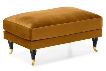 Andrew Soffgrupp 2+1 Sammet - Mörkgul - Products - Möbler - Soffa - Soffgrupp - Howard soffgrupp