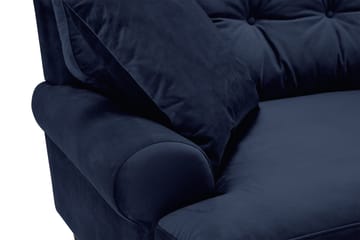 Andrew Soffgrupp 3+1 Sammet - Blå - Products - Möbler - Soffa - Soffgrupp - Howard soffgrupp