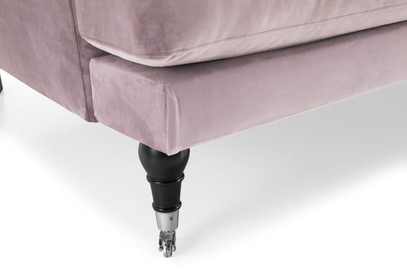 Andrew Soffgrupp 3+1 Sammet - Lila - Products - Möbler - Soffa - Soffgrupp - Howard soffgrupp
