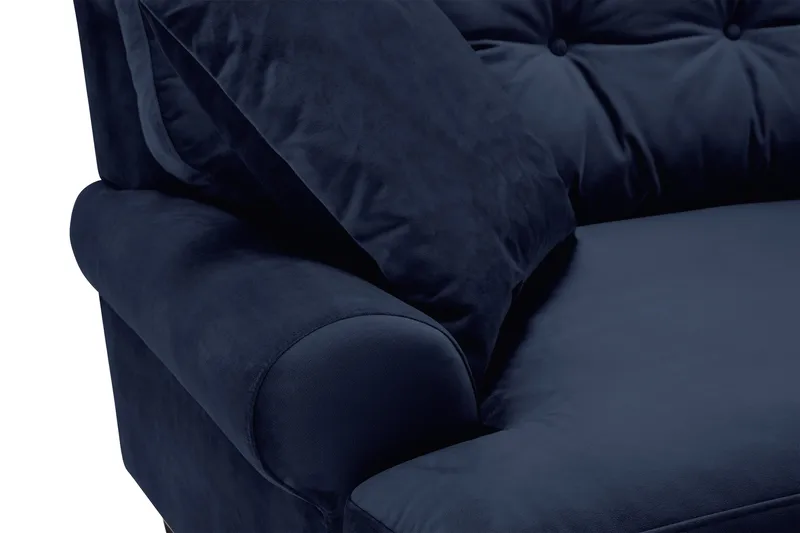 Andrew Soffgrupp 3+2+1 Sammet - Blå - Products - Möbler - Soffa - Soffgrupp - Howard soffgrupp