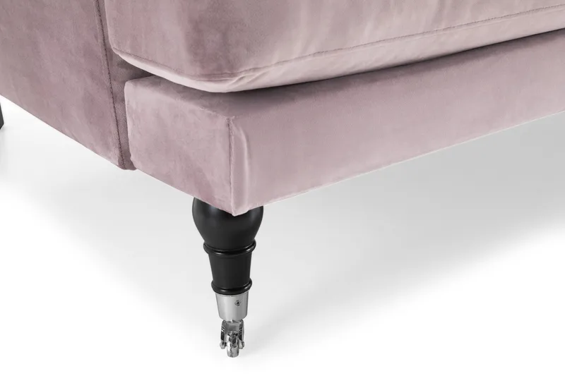 Andrew Soffgrupp 3+2+1 Sammet - Lila - Products - Möbler - Soffa - Soffgrupp - Howard soffgrupp