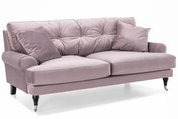 Andrew Soffgrupp 3+2+1 Sammet - Lila - Products - Möbler - Soffa - Soffgrupp - Howard soffgrupp