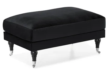 Andrew Soffgrupp 3+2+1 Sammet - Svart - Products - Möbler - Soffa - Soffgrupp - Howard soffgrupp