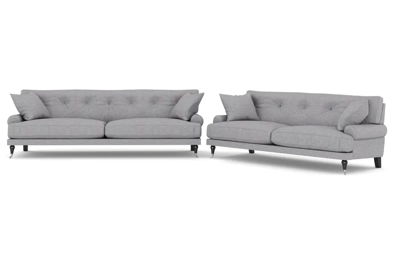 Andrew Soffgrupp 3+2 - Grå - Products - Möbler - Soffa - Soffgrupp - Howard soffgrupp