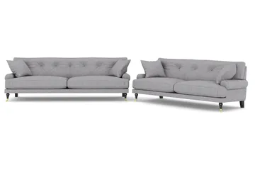 Andrew Soffgrupp 3+2 - Grå - Products - Möbler - Soffa - Soffgrupp - Howard soffgrupp