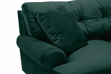 Andrew Soffgrupp 3+2 Sammet - Grön - Products - Möbler - Soffa - Soffgrupp - Howard soffgrupp