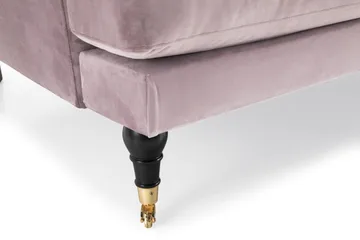 Andrew Soffgrupp 3+2 Sammet - Lila - Products - Möbler - Soffa - Soffgrupp - Howard soffgrupp