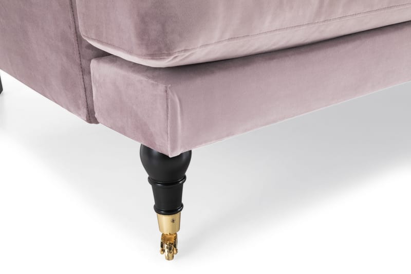 Andrew Soffgrupp 3+2 Sammet - Lila - Products - Möbler - Soffa - Soffgrupp - Howard soffgrupp