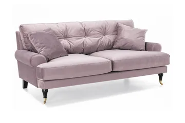 Andrew Soffgrupp 3+2 Sammet - Lila - Products - Möbler - Soffa - Soffgrupp - Howard soffgrupp
