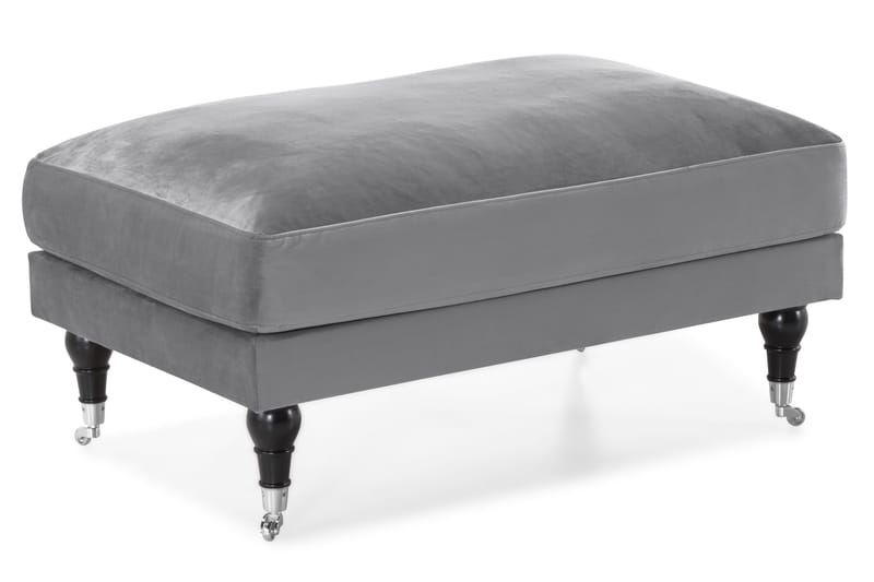Andrew Soffgrupp 3+2 Sammet - Ljusgrå - Products - Möbler - Soffa - Soffgrupp - Howard soffgrupp