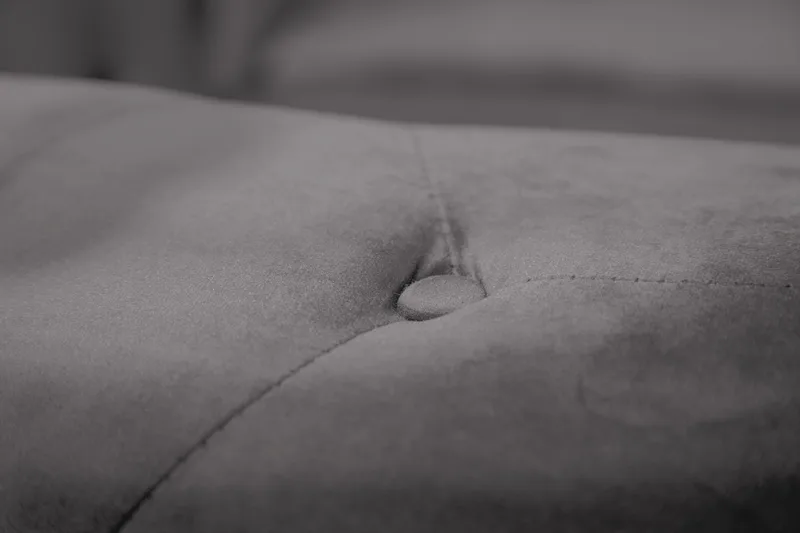 Chesterfield Lyx Soffgrupp 3+2 i Sammet - Mörkgrå / Grå - Products - Möbler - Soffa - Soffgrupp - Chesterfield soffgrupp