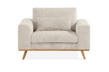 Copenhagen Soffgrupp 3-sits + 2-sits Soffa + Fåtölj i Manchester - Beige - Products - Möbler - Soffa - Soffgrupp - Soffgrupp 3 2 1