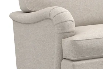 Howard Classic Soffgrupp 3-sits Soffa + Fåtölj + Fotpall i Tyg - Beige - Products - Möbler - Soffa - Soffgrupp - Howard soffgrupp