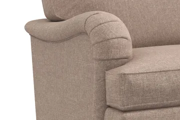 Howard Classic Soffgrupp 3-sits Soffa + Fåtölj + Fotpall i Tyg - Mörkbeige - Products - Möbler - Soffa - Soffgrupp - Howard soffgrupp