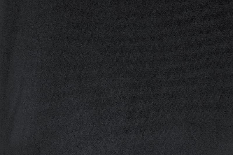Howard Riviera Soffgrupp Svängd 3-sits + 2-sits Soffa + Fåtölj + Fotpall i Sammet - Svart - Products - Möbler - Soffa - Soffgrupp - Howard soffgrupp