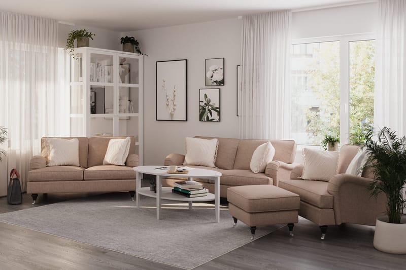Howard Classic Armstödsskydd 2-pack - Mörkbeige - Products - Möbler - Soffa - Sofftillbehör - Armstöd soffa