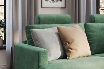 Menard Compact Nackkudde Soffa 51 cm - Grön - Products - Möbler - Soffa - Sofftillbehör - Nackstöd soffa
