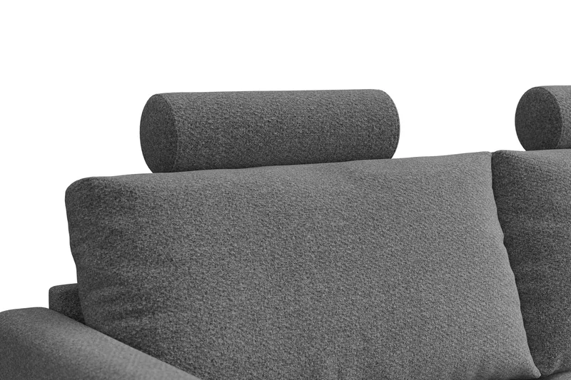 Menard Compact Nackkudde Soffa 51 cm - Mörkgrå - Products - Möbler - Soffa - Sofftillbehör - Nackstöd soffa