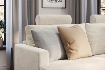 Menard Compact Nackkudde Soffa 51 cm - Vit - Products - Möbler - Soffa - Sofftillbehör - Nackstöd soffa