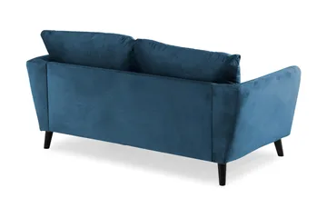 Trend 2-sits Sammetssoffa - Blå - Products - Möbler - Soffa - Sammetssoffa