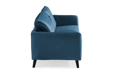 Trend 2-sits Sammetssoffa - Blå - Products - Möbler - Soffa - Sammetssoffa