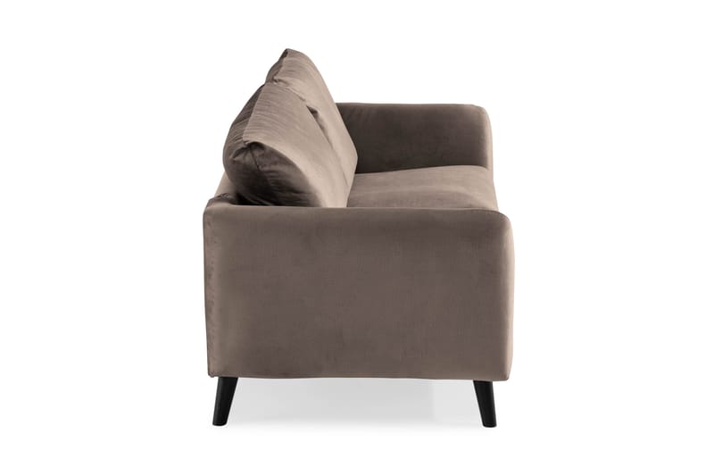 Trend 2-sits Sammetssoffa - Brun - Products - Möbler - Soffa - Sammetssoffa