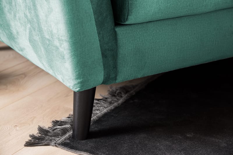 Trend 2-sits Sammetssoffa - Grön - Products - Möbler - Soffa - Sammetssoffa