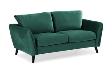 Trend 2-sits Sammetssoffa - Grön - Products - Möbler - Soffa - Sammetssoffa