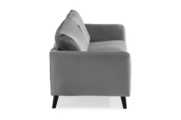 Trend 2-sits Sammetssoffa - Ljusgrå - Products - Möbler - Soffa - Sammetssoffa