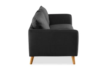Trend 2-sits Tygsoffa - Svart - Products - Möbler - Soffa - 2 sits soffa