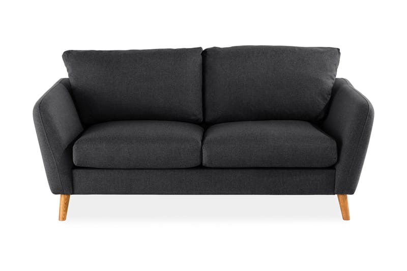 Trend 2-sits Tygsoffa - Svart - Products - Möbler - Soffa - 2 sits soffa