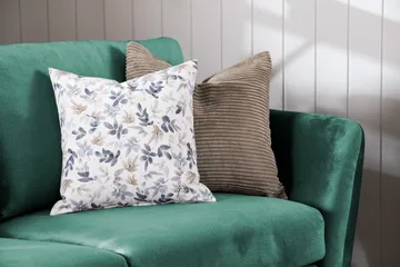 Trend 3-sits Sammetssoffa - Grön - Products - Möbler - Soffa - 3 sits soffa