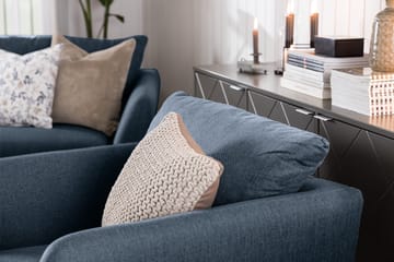 Trend 3-sits Tygsoffa - Blå - Products - Möbler - Soffa - 3 sits soffa