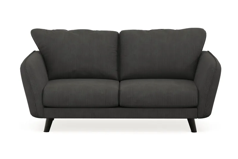 Trend Lyx 2-sits Manchestersoffa - Mörkgrå - Products - Möbler - Soffa - 2 sits soffa