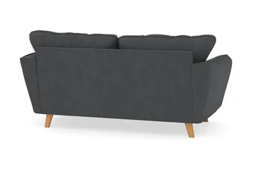 Trend Lyx 2-sits Manchestersoffa - Mörkgrå - Products - Möbler - Soffa - 2 sits soffa