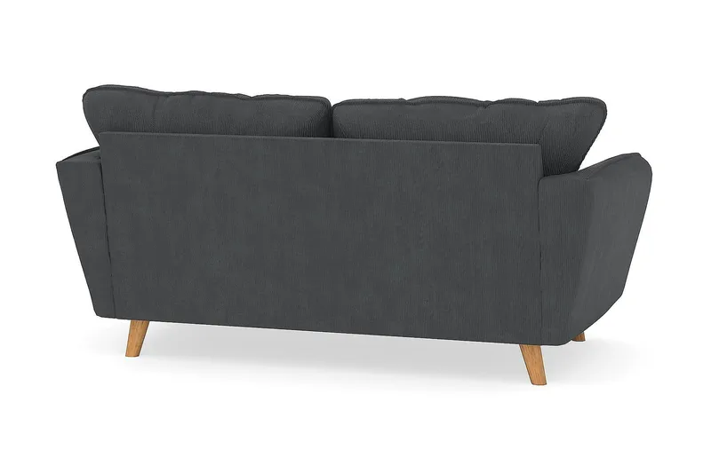 Trend Lyx 2-sits Manchestersoffa - Mörkgrå - Products - Möbler - Soffa - 2 sits soffa