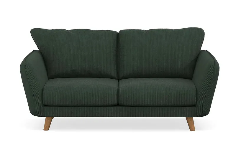 Trend Lyx 2-sits Manchestersoffa - Mörkgrön - Products - Möbler - Soffa - 2 sits soffa