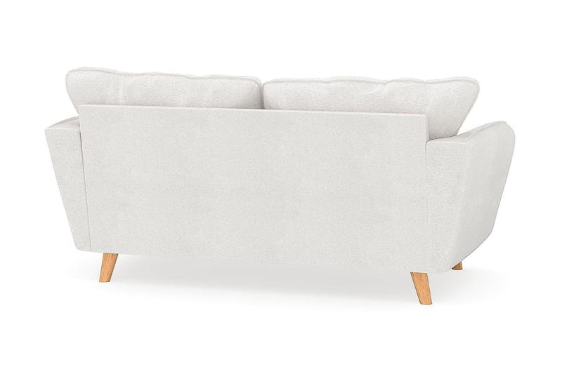 Trend Lyx 2-sits Soffa i Bouclé - Vit - Products - Möbler - Soffa - 2 sits soffa