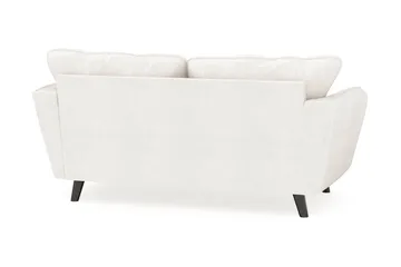 Trend Lyx 2-sits Soffa i Bouclé - Vit - Products - Möbler - Soffa - 2 sits soffa