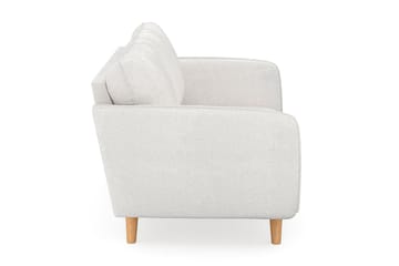 Trend Lyx 2-sits Soffa i Bouclé - Vit - Products - Möbler - Soffa - 2 sits soffa