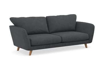 Trend Lyx 3-sits Manchestersoffa - Mörkgrå - Products - Möbler - Soffa - 3 sits soffa