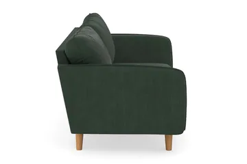 Trend Lyx 3-sits Manchestersoffa - Mörkgrön - Products - Möbler - Soffa - 3 sits soffa