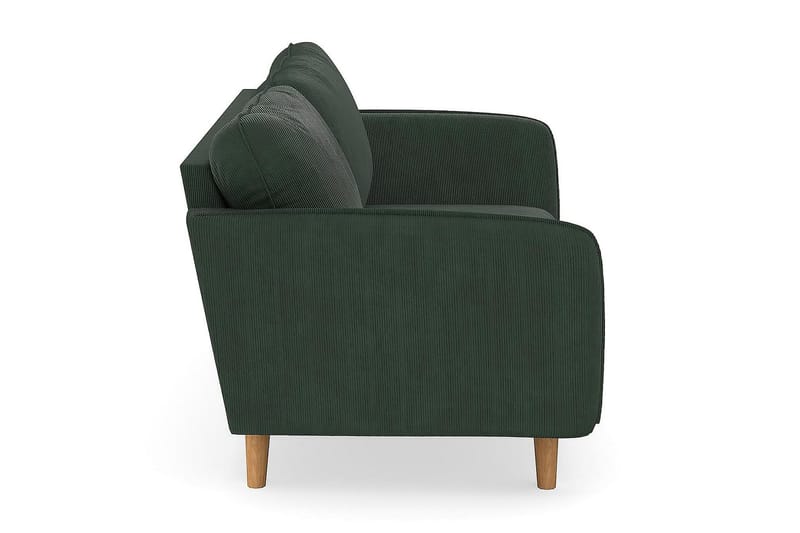 Trend Lyx 3-sits Manchestersoffa - Mörkgrön - Products - Möbler - Soffa - 3 sits soffa