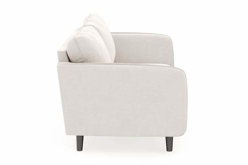 Trend Lyx 3-sits Sammetssoffa - Krämvit - Products - Möbler - Soffa - 3 sits soffa