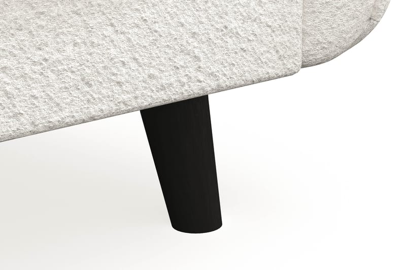 Trend Lyx 3-sits Soffa i Bouclé - Vit - Products - Möbler - Soffa - 3 sits soffa