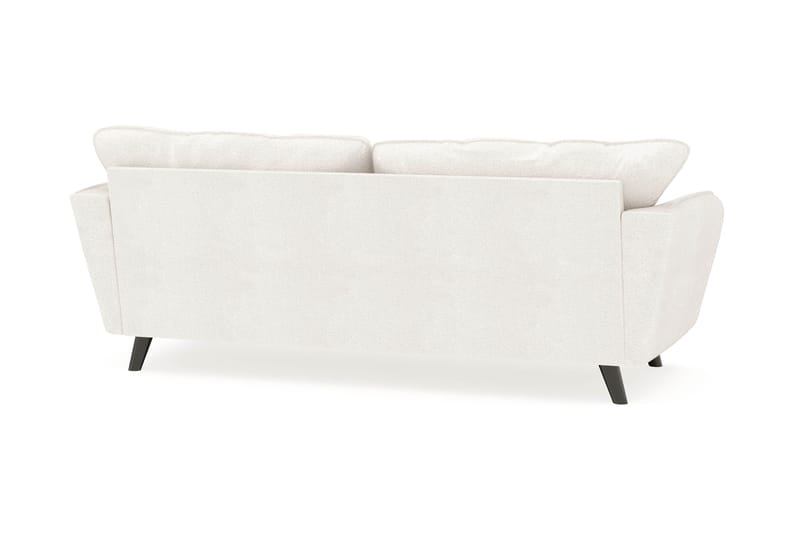 Trend Lyx 3-sits Soffa i Bouclé - Vit - Products - Möbler - Soffa - 3 sits soffa
