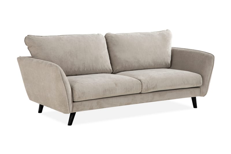 Trend Lyx 3-sits Tygsoffa - Beige - Products - Möbler - Soffa - 3 sits soffa
